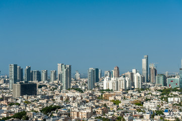 Fototapeta na wymiar Cityscape of Tel Aviv, Israel