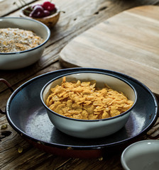 Healthy breakfast variety