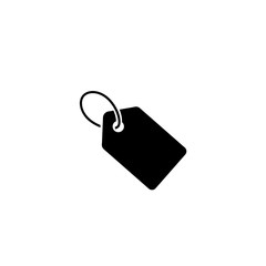 Fototapeta premium Price tag icon symbol vector on white background