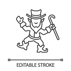 Leprechaun linear icon
