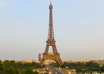 Torre eifel de paris bonito panorama