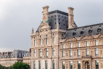 Fototapeta na wymiar Romantic attractions of Paris