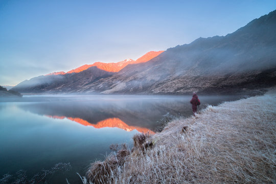 Moke Lake is a small lake near the suburb of Closeburn in Queenstown, in the South Island of New Zealand.
