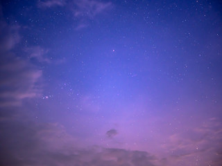 Obraz na płótnie Canvas starry night sky fully with the stars