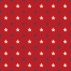 Fototapeta premium Star seamless pattern, Hand drawn sketched doodle stars, vector illustration