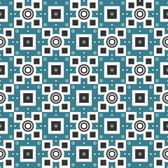 Obraz na płótnie Canvas Seamless pattern vector template. Background pattern vector