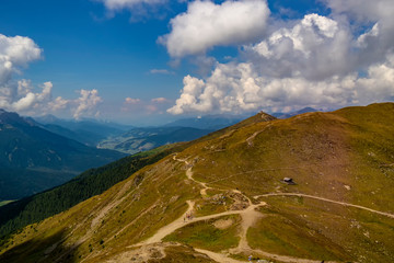 View from the mountain refuge Sillian, Carinthia - Austria