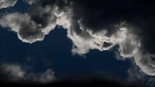 Clouds over Berlin and Brandenburg, Germany