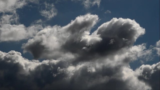 Clouds over Berlin and Brandenburg, Germany
