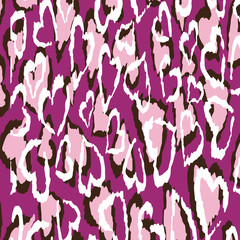 Fashionable camouflage pattern over hearth