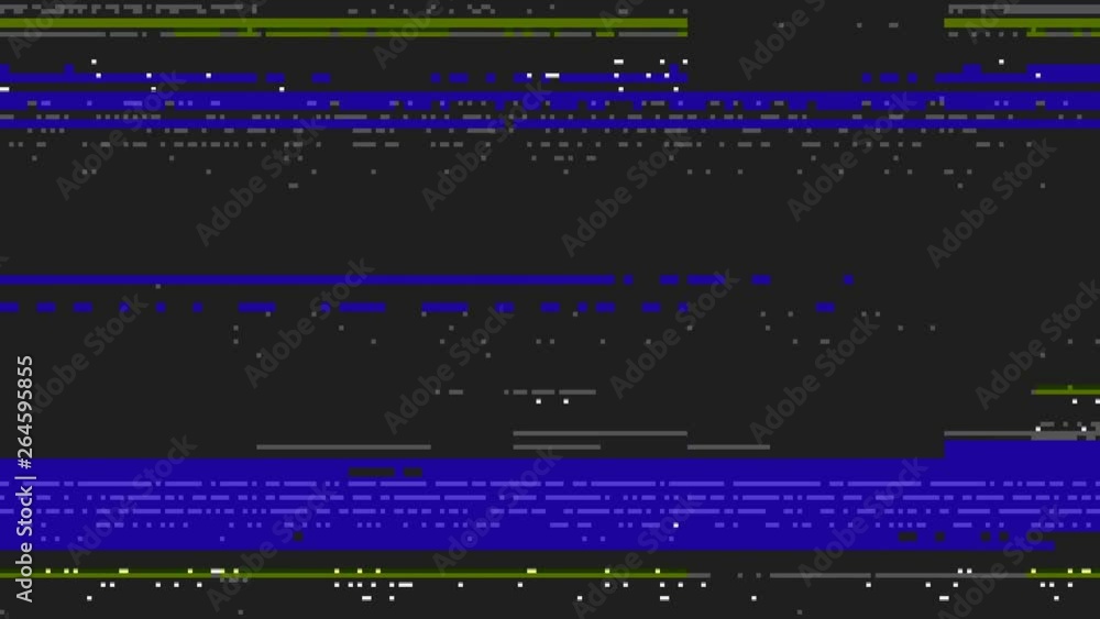 Poster noise screen lines scract flickering abstract animated background