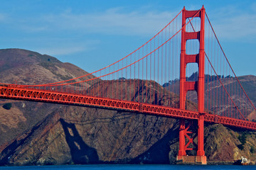 North Tower, Golden Gate Bridge from water