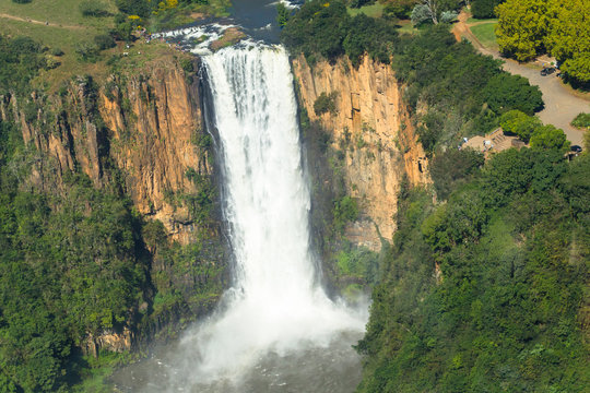 Flying High Water Fall Photo