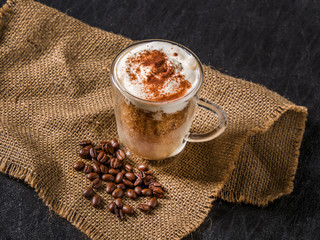 イタリアのかき氷 コーヒー グラニータ　Italian shaved ice coffee Gura