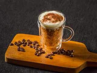 イタリアのかき氷 コーヒー グラニータ　Italian shaved ice coffee Gura