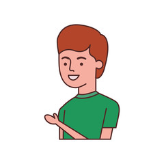 young man avatar character