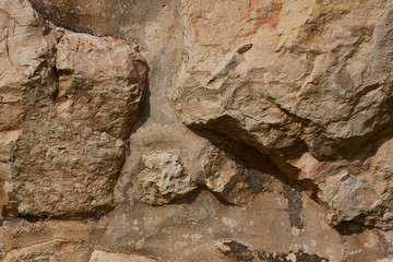 stone texture in hard light
