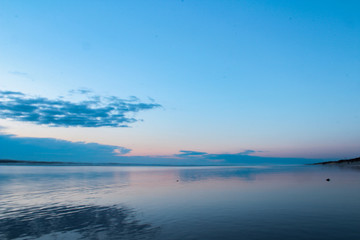 Atlantic ocean sunrise at the Outer Banks