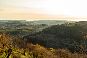 Fototapeta na wymiar Springtime in the croatian countryside