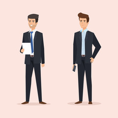 executive businessmen to professional and success company