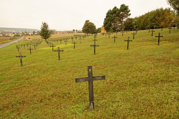 Cimetière militaire britannique et allemand de Marfaux