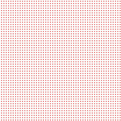 Background of  red dots on white 
