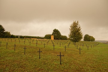 Cimetière militaire britannique et allemand de Marfaux