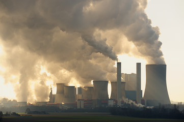 Brown Coal Power Station, Rhénanie du Nord-Westphalie, Allemagne, Europe