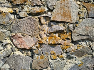 Background of old stone wall