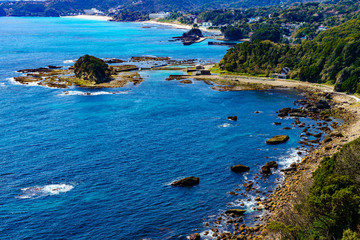 Obraz premium [静岡県] 南伊豆の自然 竜宮島