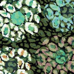 Leopard pattern, jaguar pattern, animal fur