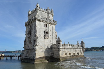Fototapeta na wymiar belem in lisbon portugal