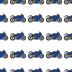illustration of a motorcycle pattern