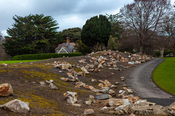 Dublin, Ireland – March 2019. Famous Phoenix Park in Dublin, Ireland