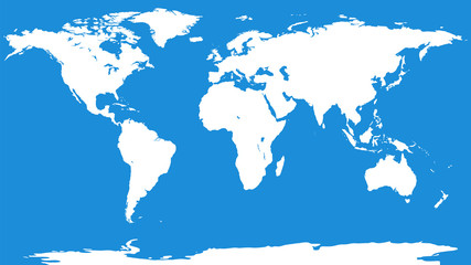 World map background. Blank worldmap template for infographics, reports, designs.