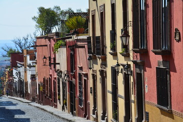 Fototapeta na wymiar San Miguel de Allende Mexique 