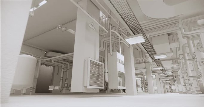 Computer design of utilities at BIM technology