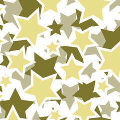 Geometric ornament for ceramics, wallpaper, textile, star