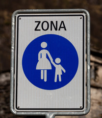 Inizio Zona Pedonale