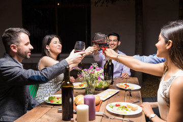 Getting Together To Celebrate Friendship