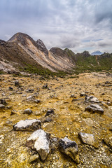 Fototapeta na wymiar volcán Sibayak
