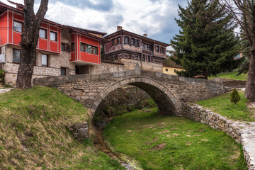 Koptivshtitsa city, Bulgaria, The stone bridge where the first shot of the uprising was fired in 1876, Kalachev most