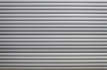 Obraz premium Grey Painted Horizontally Stripped Aluminium Texture