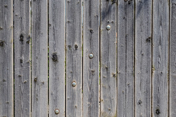 Fototapeta premium Old wooden natural color planks texture background