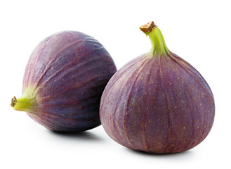 Figs isolated on white