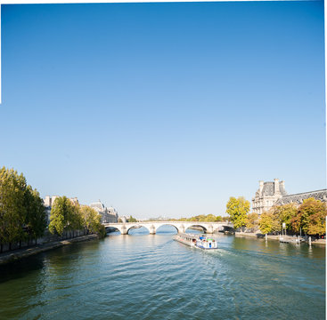France, Paris, La seine river