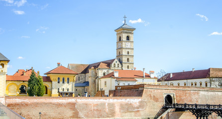 Roman-Catholic Saint Michael's Cathedral in the Alba-Carolina Citadel Alba Iulia