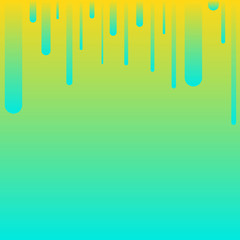 Abstract geometric background. Parallel blue-yellow  lines on top.Colorful stripes.Vector illustration.