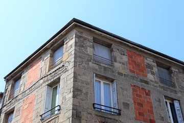 Fototapeta premium Ville de Monistrol sur Loire en Haute Loire - Auvergne