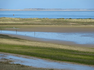 ?De Volharding? on Wadden Island of Texel, Netherlands. A nature reserve on the eastern side of the...